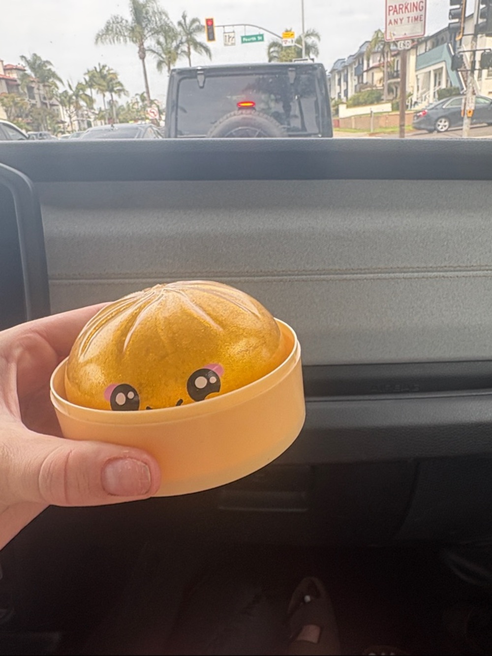 Rare gold glitter dumpling